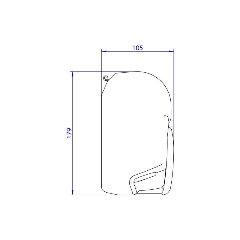 Thule Omnistor 8000 Wall Awning 4.00x2.75m White Frame Thule - Dynamic Drive