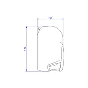 Thule Omnistor 8000 Wall Awning 4.50x2.75m Anodised Frame Thule - Dynamic Drive