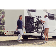 Thule VeloSlide Standard 2-bike motorhome and van bike rack anodised gray/black Thule - Bars 4 Cars