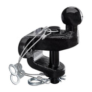 Tow Bar Ball and Pin Coupling 50mm Tow Hitch E approved Tow Jaw Black Ring Automotive - Dynamic Drive