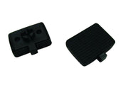 Two Milenco Aero LR mirror grip pads shown front and back, studio shot