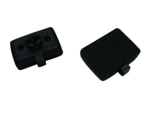 Two Milenco Aero LR mirror grip pads shown front and back, studio shot
