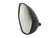 White wheel trim hub cap, front view