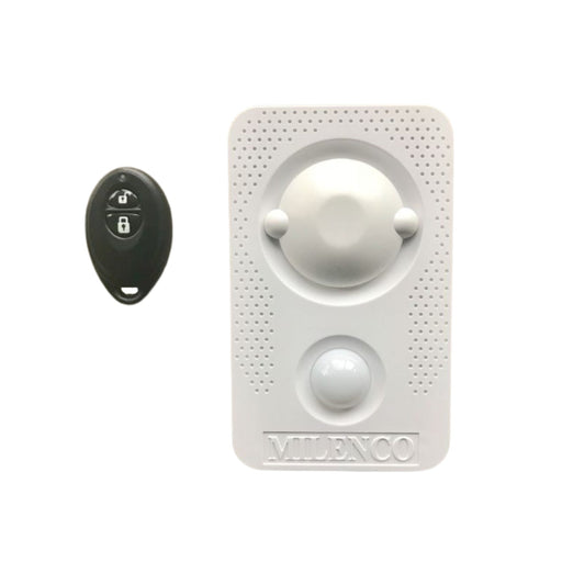 Milenco Remote Alarm sensor unit and wireless remote key fob