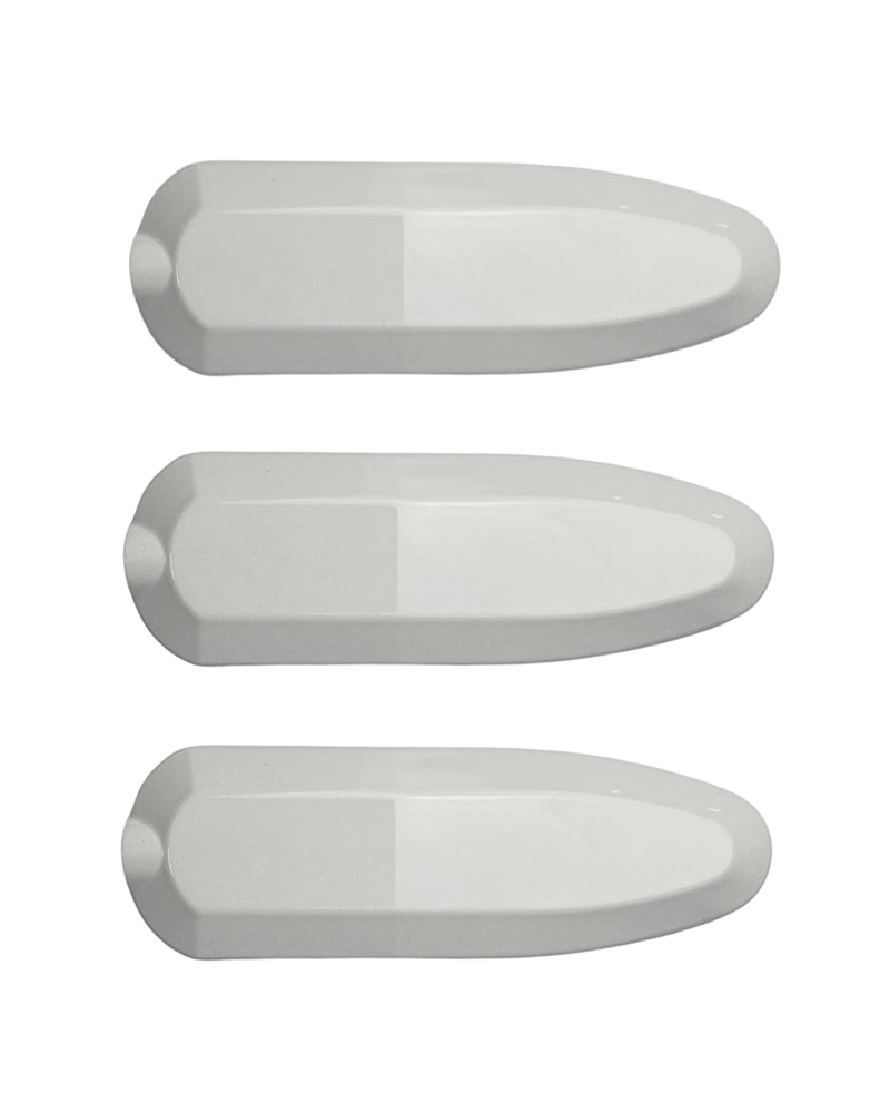 Three Milenco Multi Lock outer handle units shown together