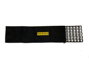 Milenco Giant Lattice Grip Mat storage bag with mat partly inserted