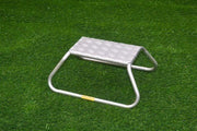 Milenco Original Aluminium Single Step photographed on grass