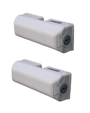Two Milenco Van Door Locks shown together on a white background