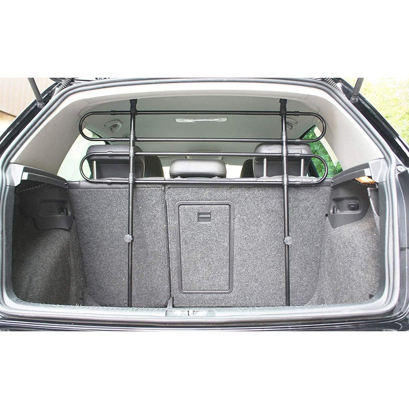 Universal Pet Dog Guard Car Estate Van Adjustable In Black Tube Bars Sakura - Dynamic Drive
