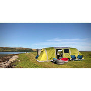 Vango Inflatable Donut Flocked Chair DLX Carmine Red Vango - Dynamic Drive