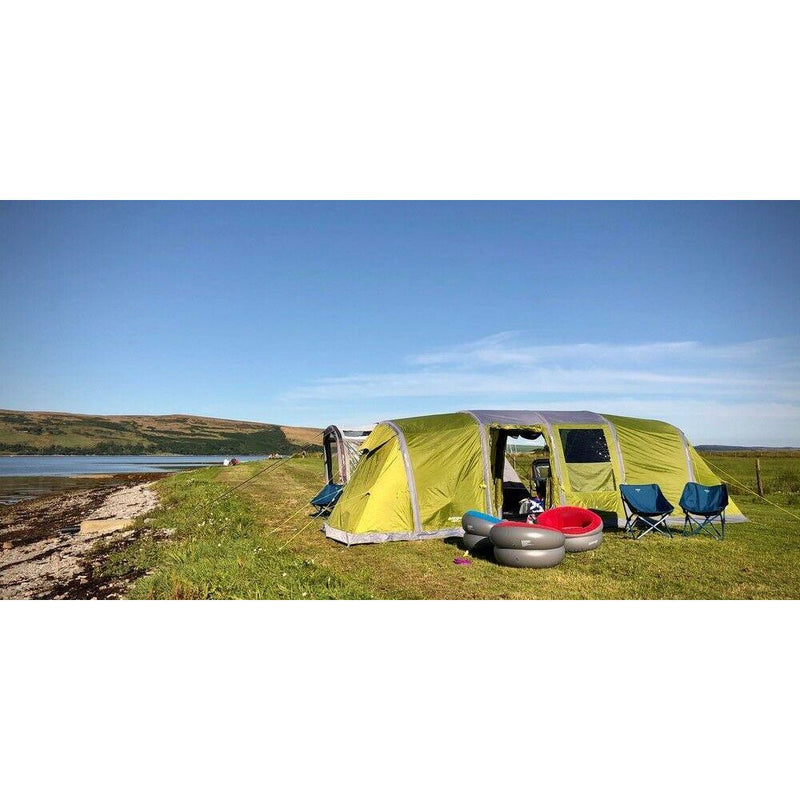 Vango Inflatable Donut Flocked Chair DLX Nocturne Grey Vango - Dynamic Drive