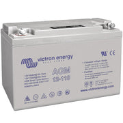 Victron Energy 12V 110Ah AGM Deep Cycle Battery (M8) BAT412101085 Victron - Dynamic Drive