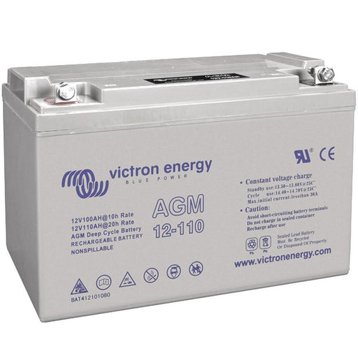 Victron Energy 12V 110Ah AGM Deep Cycle Battery (M8) BAT412101085 Victron - Dynamic Drive