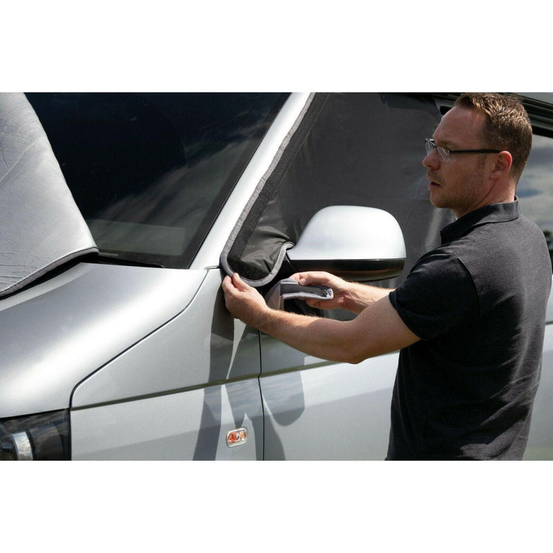 VW Transporter T5 T5.1 T6 Campervan External Windscreen Thermal Cover Maypole - Dynamic Drive
