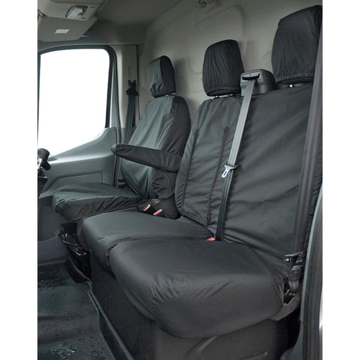 Waterproof Heavy Duty Set of Van Seat Covers for Citroen Dispatch pre 2019 & 2016 Onwards Streetwize - Dynamic Drive
