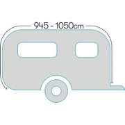 Westfield Quest Ceres Caravan Air Awning Inflatable Large (1016 - 1050 Size 10) Quest - Dynamic Drive