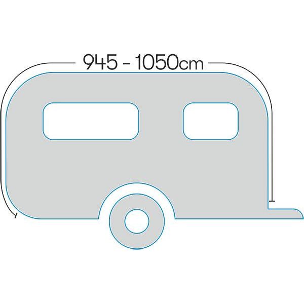 Westfield Quest Ceres Caravan Air Awning Inflatable Medium (981 - 1015 Size 9) Quest - Dynamic Drive