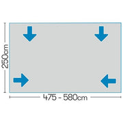 Westfield Quest Ceres Caravan Air Awning Inflatable Small (946 - 980 Size 8) Quest - Dynamic Drive