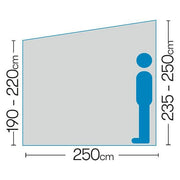 Westfield Quest Ceres Caravan Air Awning Inflatable Small (946 - 980 Size 8) Quest - Dynamic Drive