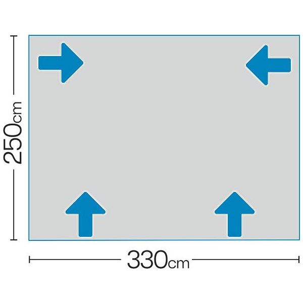 Westfield Quest Mars Motorhome Air Inflatable Awning Single Point Inflation Quest - Dynamic Drive