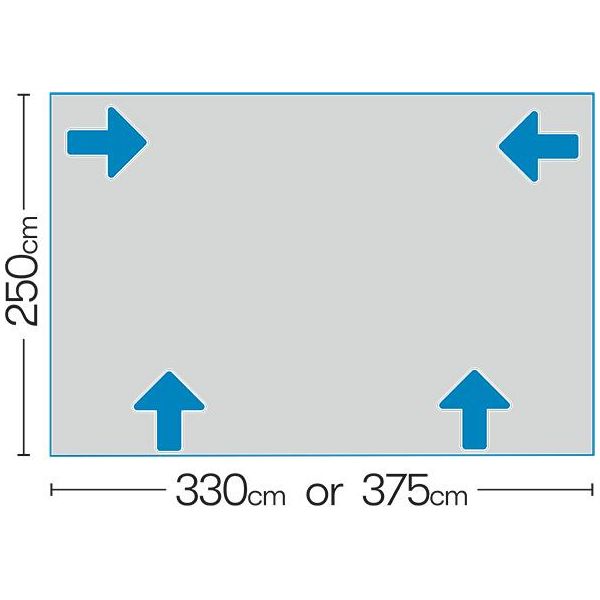 Westfield Quest Vega 330cm Caravan Air Porch Awning Inflatable Performance Quest - Dynamic Drive