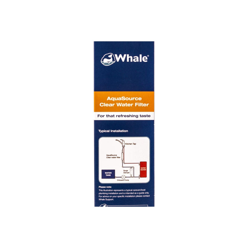 Whale Aqua Source Clear Water Filter 12mm WF1230 Whale - Dynamic Drive