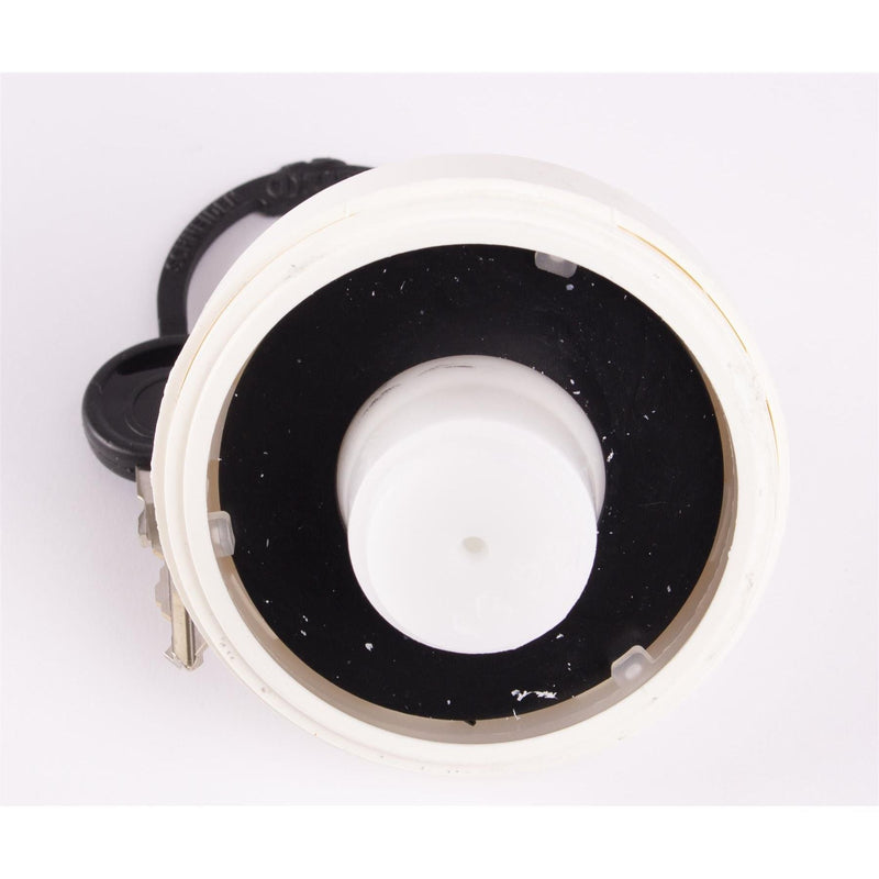 White Lockable Water Tank Filler Cap with Keys ES2250 Caravan / Motorhome / Boat PLS - Dynamic Drive