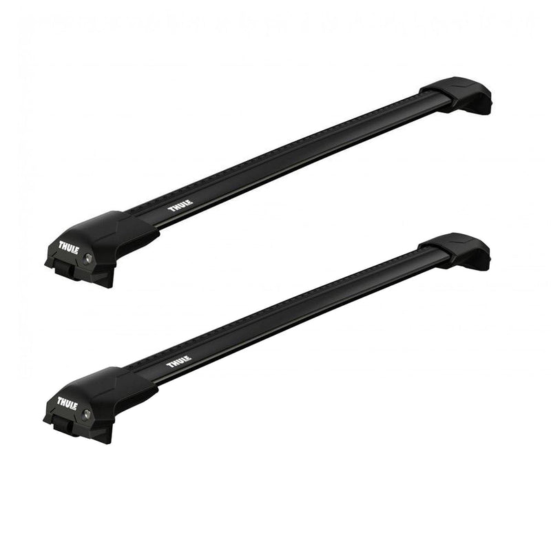 Thule WingBar Edge Roof Bars Black fits Volkswagen Passat Variant Estate 2010-2014 5-dr with Raised Rails - Thule - NN4 Online
