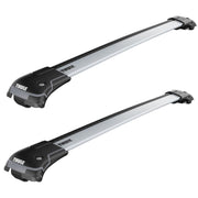 Thule WingBar Edge Roof Bars Aluminum fits Volkswagen Golf Sportsvan MPV 2014-2020 5-dr with Raised Rails - Thule - NN4 Online