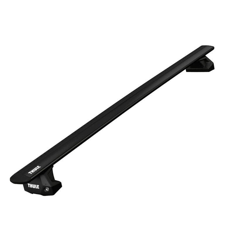 Thule WingBar Evo Roof Bars Black fits Volkswagen Caravelle (T6/T6.1) 2015- 4 doors with Fixed Points - Thule - NN4 Online