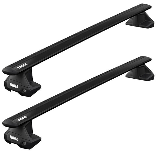 Thule WingBar Evo Roof Bars Black fits Volkswagen Passat Variant 2015- 5 doors with Flush Rails - Thule - NN4 Online