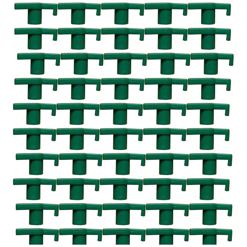 50 x Green Hard Ground Steel Rock Peg PLS Tops Hooks Tent 6009991 PLS  - Dynamic Drive