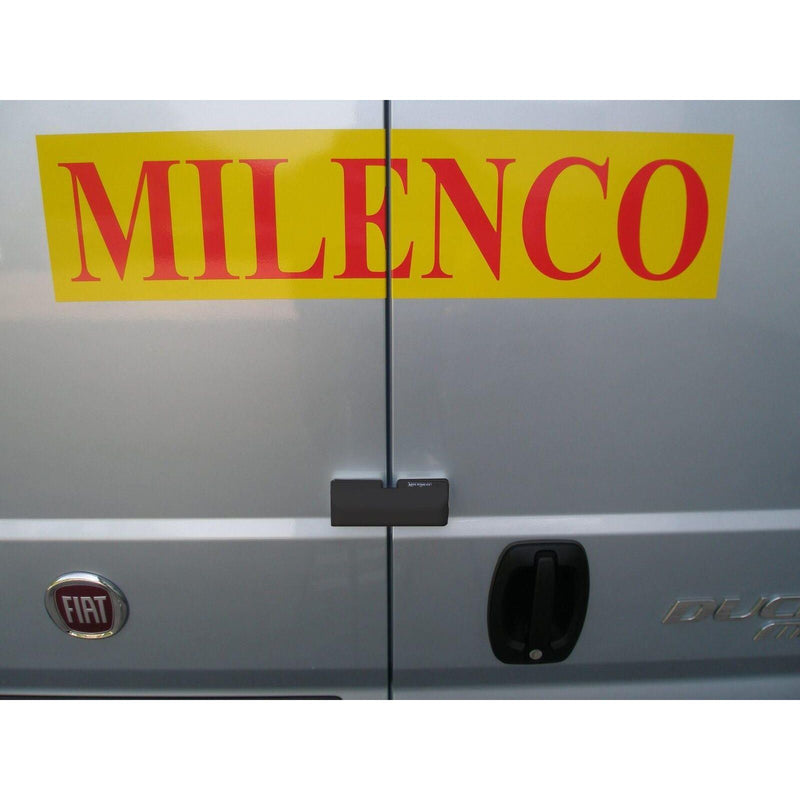 Milenco Van Door Deadlock - Black Single for Caravan, Motorhome, and Conversion ukcampingandleisure  - Dynamic Drive