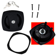 Caraloc 640 Caravan Motorhome Front Door Lock With Standard Barrel & 2 Keys Crusader  - Dynamic Drive